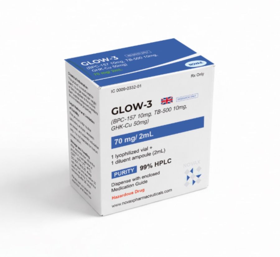 GLOW-3 (70mg/2ml + Água Bac)